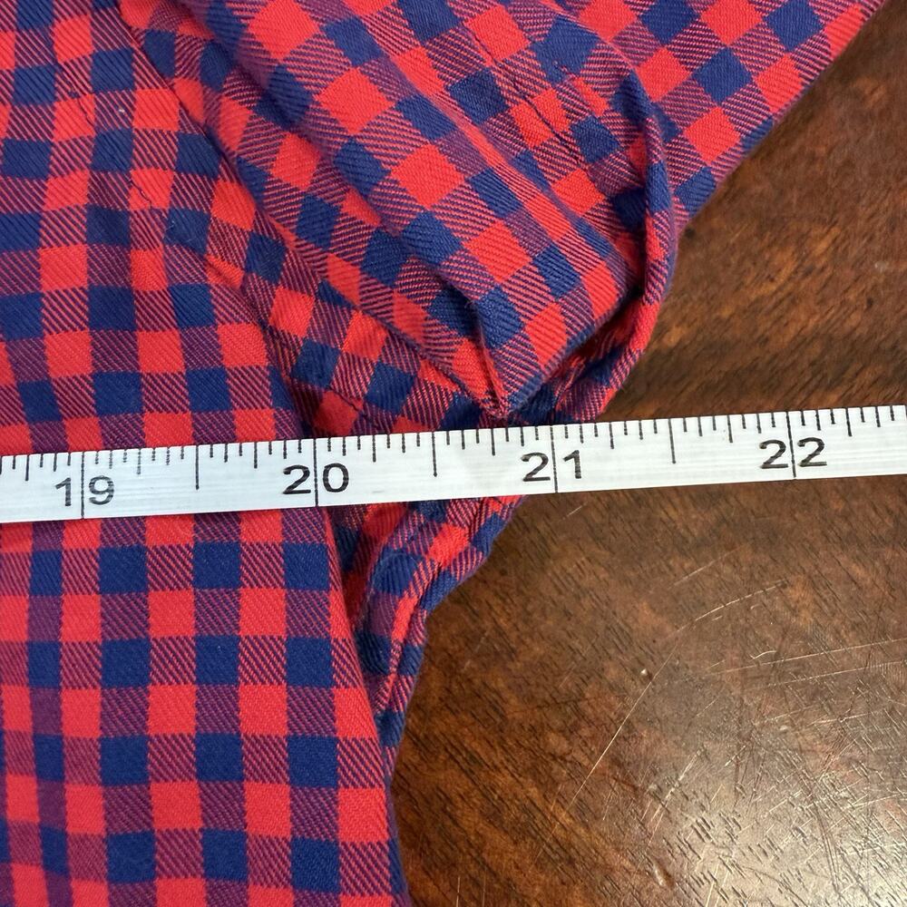Vineyard Vines Medium Men’s Performance Classic Fit Tucker Red Plaid Shirt - Picture 12 of 13
